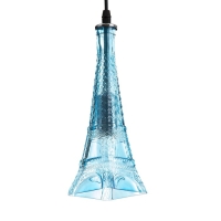 Светильник подвесной "Эйфель" Е14 40Вт синий 8х8х27-127см Светильник подвесной "Эйфель" Е14 40Вт синий 8х8х27-127см