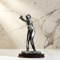 Статуэтка полистоун &laquo;Гольфист&raquo; 15,5 х 15,5 х 33,5 см