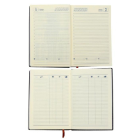 Ежедневник недатированный "Крокодил" А5, 192 листа в линейку, обложка пвх, МИКС