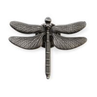 Ручка-кнопка CAPPIO PRO "Стрекоза" 47 x 60 мм, цвет стар. серебро Ручка-кнопка CAPPIO PRO "Стрекоза" 47 x 60 мм, цвет стар. серебро