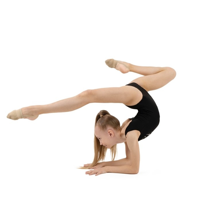 Купальник для гимнастики и танцев Grace Dance, р. 38, цвет чёрный