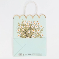 Пакет подарочный крафтовый, упаковка, &laquo;Stay with me&raquo;, 18 х 23 х 10 см