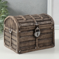 Копилка "СУНДУК " 11 х 14 х 10,5 см. Копилка "СУНДУК " 11 х 14 х 10,5 см.