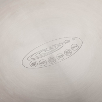 Кастрюля &laquo;Общепит&raquo;, 7 л, d=22 см, h=18 см, капсульное дно, индукция