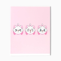 Набор тетрадей 48 листов, в клетку, А5, Коты-аристократы Набор тетрадей 48 листов, в клетку, А5, Коты-аристократы