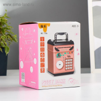 Копилка пластик для монет и купюр "Сейф-Зоопарк" код.замок, звук 3АА МИКС 17,5х12,5х12,5 см 457192 Копилка пластик для монет и купюр "Сейф-Зоопарк" код.замок, звук 3АА МИКС 17,5х12,5х12,5 см 457192