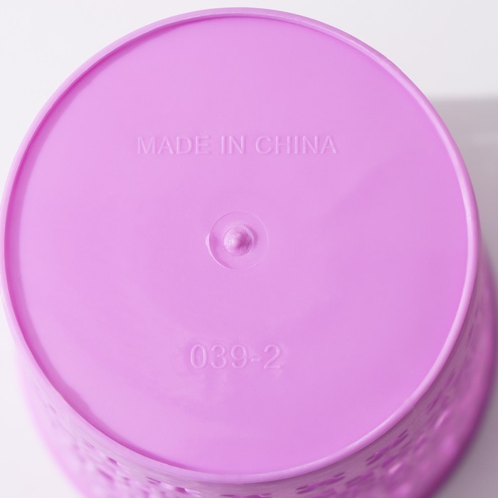 Подставка для столовых приборов &laquo;Арабеска&raquo;, пластик, 10&times;10&times;12 см, МИКС