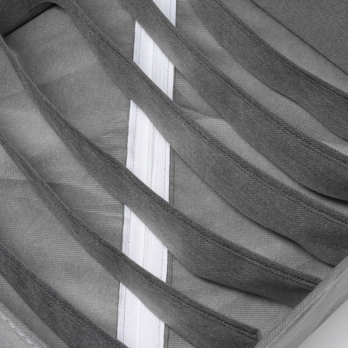 Органайзер для хранения белья &laquo;Смарт&raquo;, 7 ячеек, 32&times;32&times;10 см, цвет серый