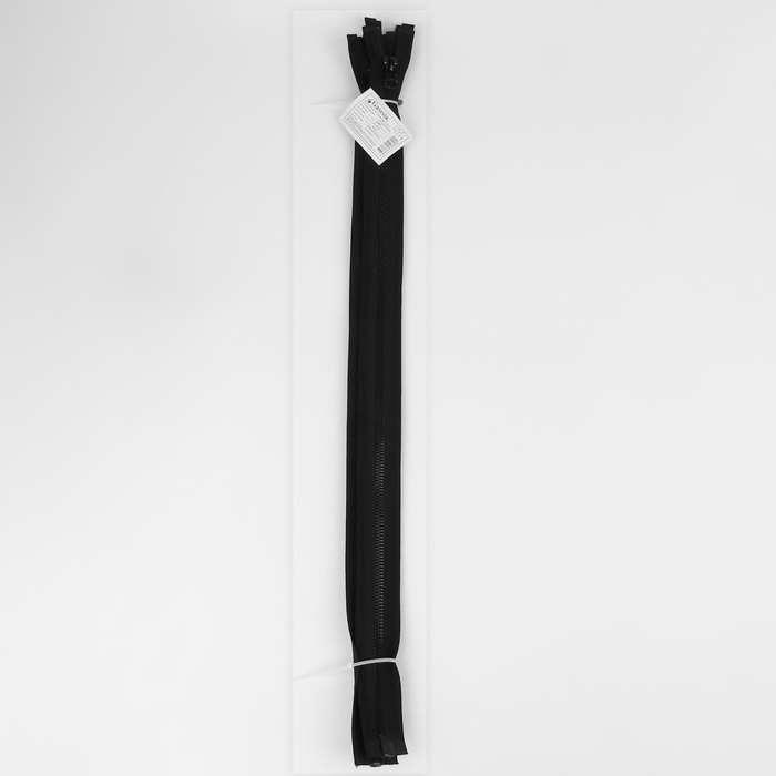 Молния «Трактор», №7, разъёмная, замок автомат, 60 см, цвет чёрный, цена за 1 штуку Молния «Трактор», №7, разъёмная, замок автомат, 60 см, цвет чёрный, цена за 1 штуку