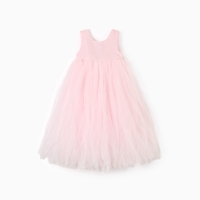 Платье детское нарядное KAFTAN рост 90, пыльно-розовый Платье детское нарядное KAFTAN рост 90, пыльно-розовый