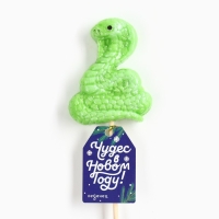 Новый год! Леденец на палочке, в форме змеи «Чудес в новом году», 35 г Новый год! Леденец на палочке, в форме змеи «Чудес в новом году», 35 г