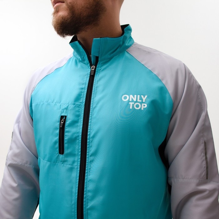Ветровка ONLYTOP унисекс grey, р. 42