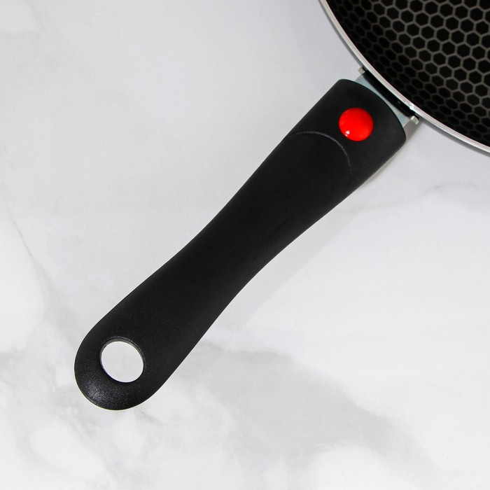 Cковорода Forever, d=26 см, съёмная ручка, стеклянная крышка, антипригарное покрытие, цвет черный Cковорода Forever, d=26 см, съёмная ручка, стеклянная крышка, антипригарное покрытие, цвет черный