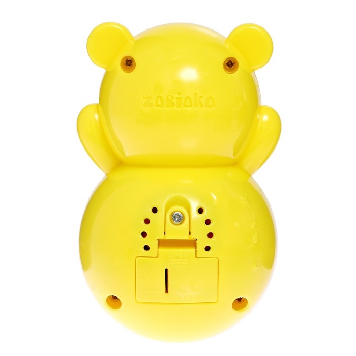 Музыкальная неваляшка «Милый малыш», звук, цвет жёлтый Музыкальная неваляшка «Милый малыш», звук, цвет жёлтый