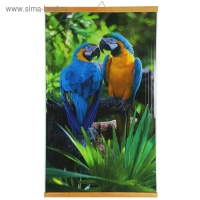 Обогреватель "Домашний очаг" Попугаи, инфракрасный, 500 Вт, 15 м&sup2;