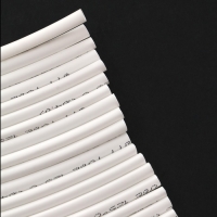 Термоусаживаемая трубка 4/2 мм, белая, упаковка 20 шт. по 1 м Термоусаживаемая трубка 4/2 мм, белая, упаковка 20 шт. по 1 м