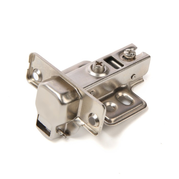 Петля мебельная накладная 90 градусов ТУНДРА, с доводчиком Петля мебельная накладная 90 градусов ТУНДРА, с доводчиком