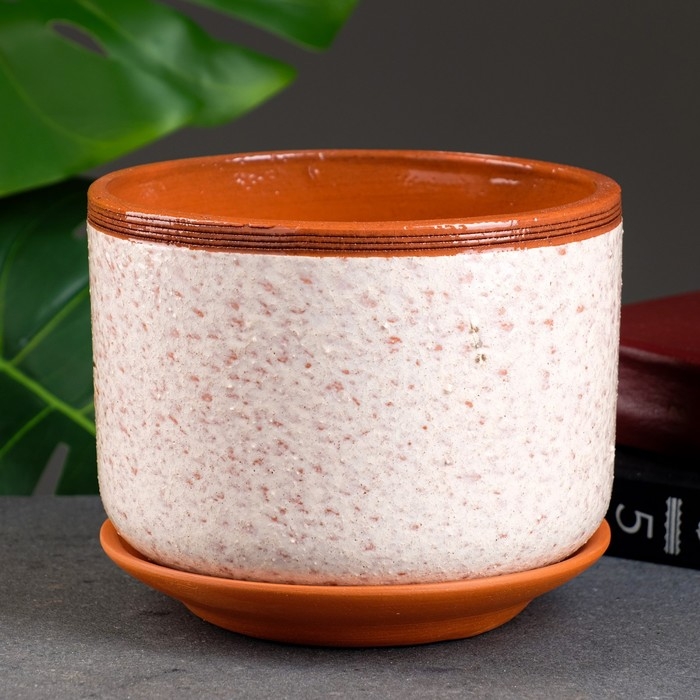 Горшок цветочный "Атлант" котики 1,5 л