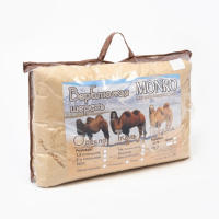 Одеяло многоигольная стежка Верблюжья шерсть (конверт) 172х205см 150гр, пэ100%