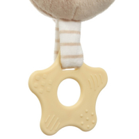 Подвеска мягкая с вибрацией &laquo;Слоник Няша&raquo;, прорезыватель, на кроватку, коляску, Крошка Я