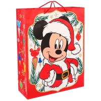 Новый год. Пакет подарочный, 31х40х11.5 см, упаковка, Микки Маус Новый год. Пакет подарочный, 31х40х11.5 см, упаковка, Микки Маус
