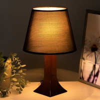 Лампа настольная 62104 1хЕ27 15Вт коричневый d=22 см, h=34,5 см RISALUX Лампа настольная 62104 1хЕ27 15Вт коричневый d=22 см, h=34,5 см RISALUX