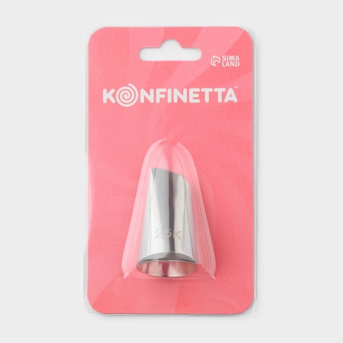 Насадка кондитерская KONFINETTA «Лепесток», d=2,5 см, № 125К Насадка кондитерская KONFINETTA «Лепесток», d=2,5 см, № 125К