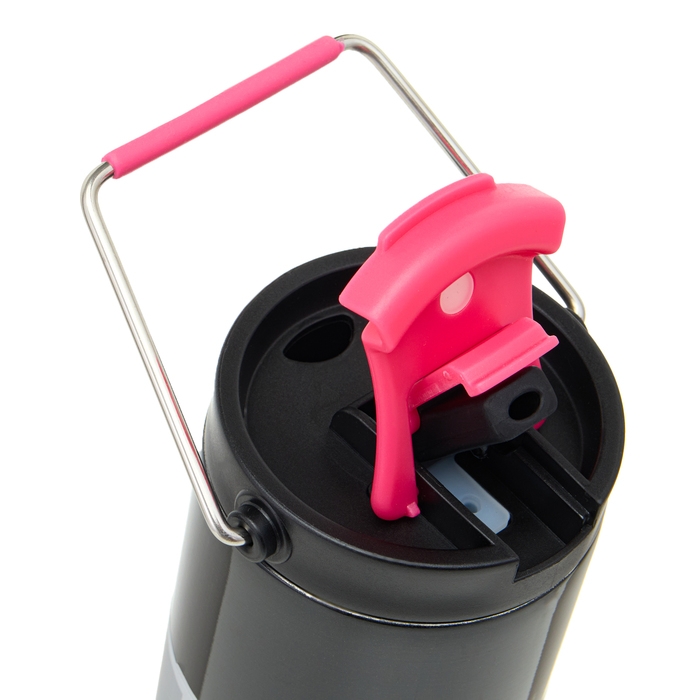 Термокружка, 1 л, с ручкой, сохраняет тепло 8 ч