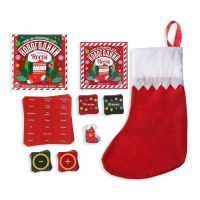 Новогодняя настольная игра &laquo;Новый год: Носок&raquo;, 99 карт, носок, 8+