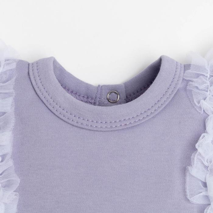 Боди с рюшей Крошка Я, BASIC LINE, рост 62-68 см