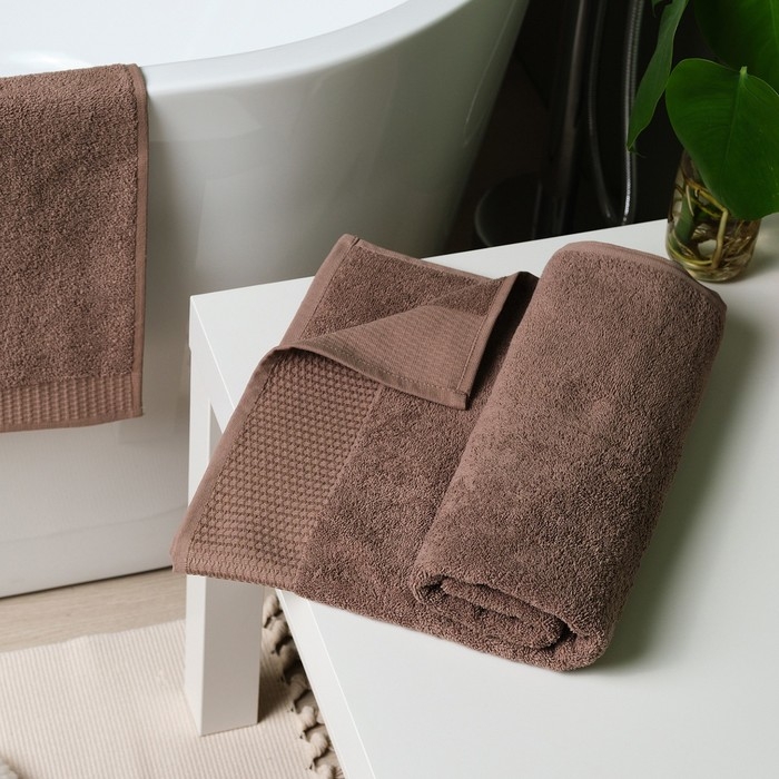 Полотенце махровое LoveLife Полотенце махровое LoveLife "Classic" 70х130 см, мокко, 100% хлопок, 450 гр/м2