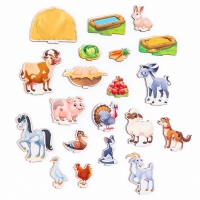 Фигурки животных деревянные «Ферма. Домашние животные» Фигурки животных деревянные «Ферма. Домашние животные»
