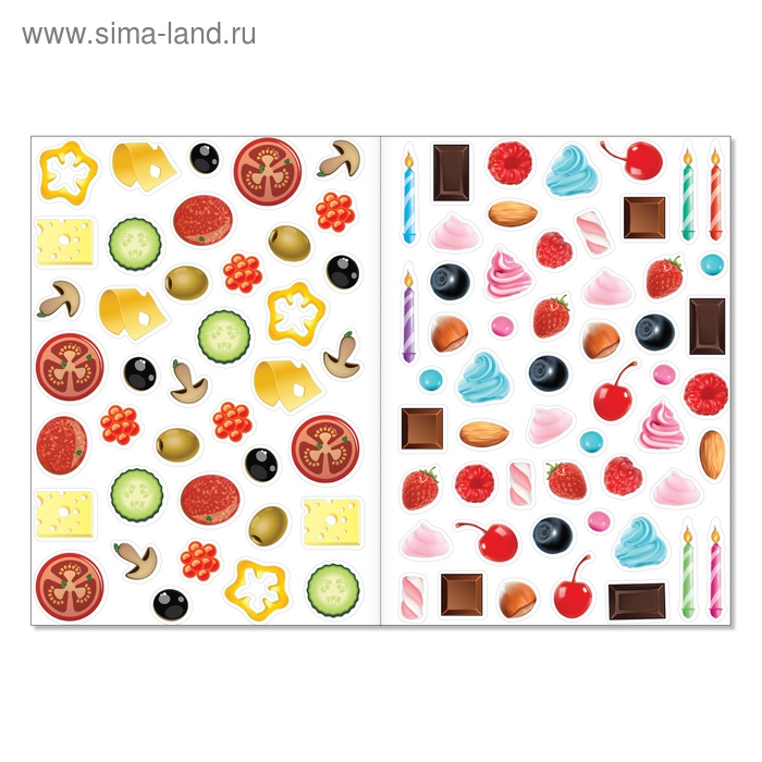 Многоразовые наклейки набор &laquo;Играем с малышом&raquo;, А4, 2 шт.