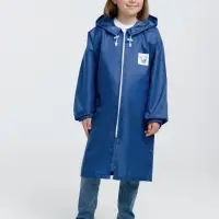 Дождевик детский Rainman Kids ярко-синий, 10-12 лет