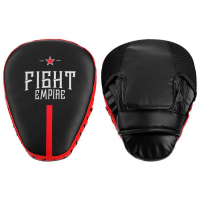 Лапа боксёрская FIGHT EMPIRE PRO, 1 шт., цвет чёрный/красный Лапа боксёрская FIGHT EMPIRE PRO, 1 шт., цвет чёрный/красный