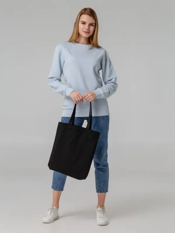 Холщовая сумка Avoska, черная Холщовая сумка Avoska, черная