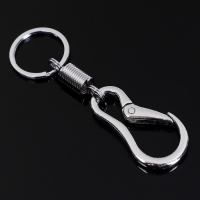 Брелок для ключей Cartage, карабин, металл, хром Брелок для ключей Cartage, карабин, металл, хром