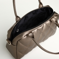 Сумка женская на молнии, цвет бронзовый Сумка женская на молнии, цвет бронзовый