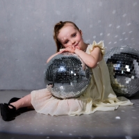 Платье для девочки MINAKU: PartyDress, цвет молочный, рост 104 см Платье для девочки MINAKU: PartyDress, цвет молочный, рост 104 см