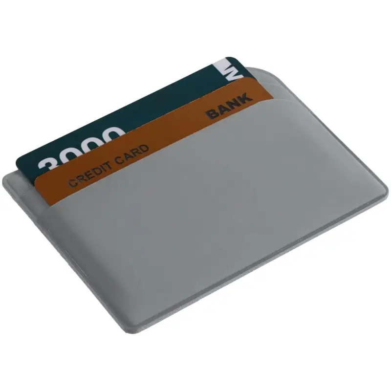 Чехол для карточек Dorset, серый Чехол для карточек Dorset, серый