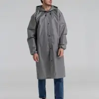 Дождевик со светоотражающими элементами Rainman Blink, серый, размер L