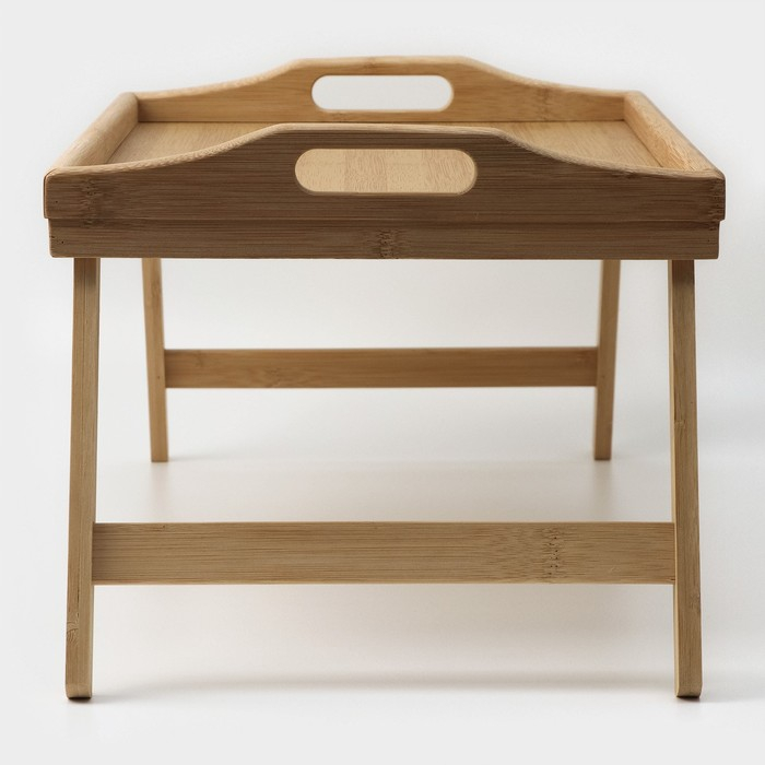 Поднос для завтрака с ножками Доляна &laquo;Забота&raquo;, 50&times;30&times;25 см