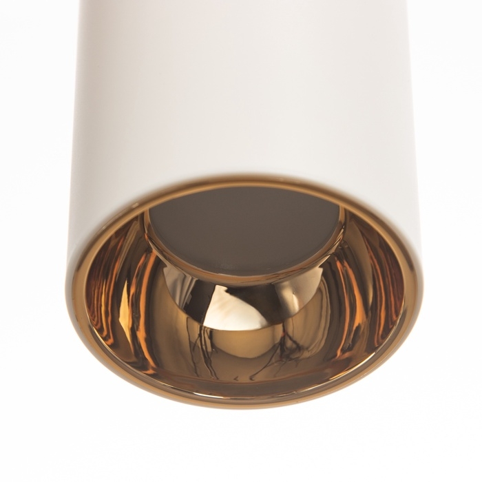 Светильник Светильник "Рум" GU10 10Вт бело-золотой 8х18х14 см