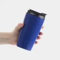 Термостакан с двумя поильниками Duetta, синий Термостакан с двумя поильниками Duetta, синий