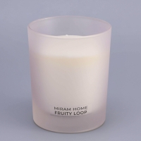 Свеча ароматическая в стакане "FRUITY LOOP", клубника, персик, ваниль, 200 г Свеча ароматическая в стакане "FRUITY LOOP", клубника, персик, ваниль, 200 г