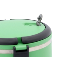 Ланч-бокс "Доляна", 2 л, сохраняет тепло 3 ч, 14 х 26 см,  зеленый