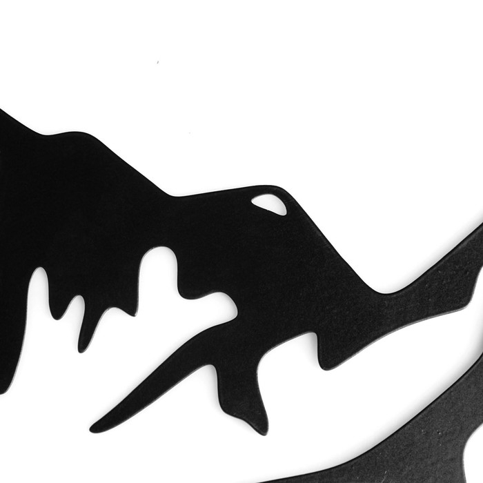 Панно металлическое Панно металлическое "Горы" 40х9см