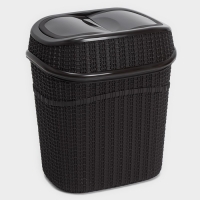 Набор для ванной комнаты 7 предметов: корзина 4 шт, корзина для белья, ведро для мусора, ёрш, цвет коричневый Набор для ванной комнаты 7 предметов: корзина 4 шт, корзина для белья, ведро для мусора, ёрш, цвет коричневый