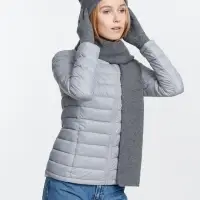 Перчатки Urban Flow, темно-серый меланж, размер S/M