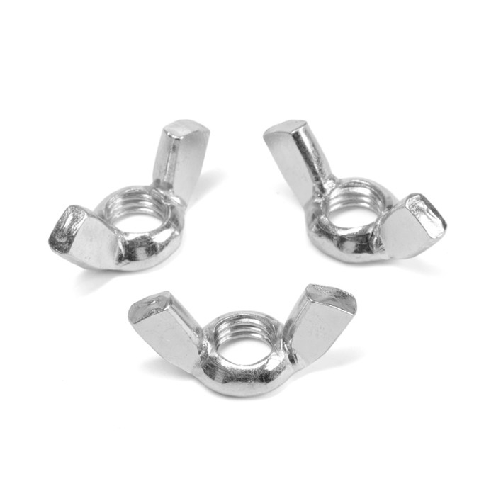 Гайка-барашек ЛОМ, с округлыми лепестками, DIN 315, оцинкованная, М8, 5 кг Гайка-барашек ЛОМ, с округлыми лепестками, DIN 315, оцинкованная, М8, 5 кг